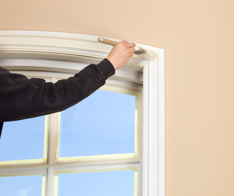 Painting window trim